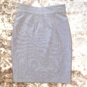 H&M Grey pencil skirt